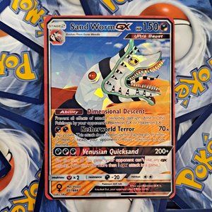Beetlejuice Sand Worm Pokemon Card